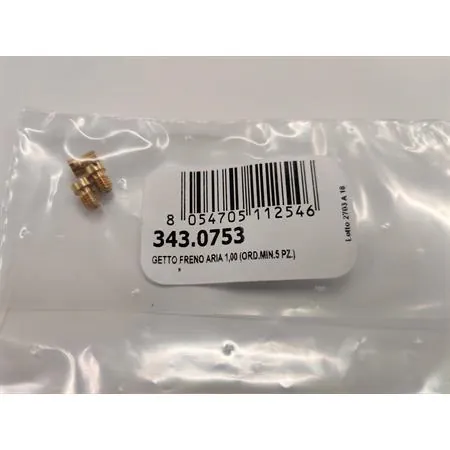 343.0753 Getto freno aria 1,00 (ord.min.5 pz.)