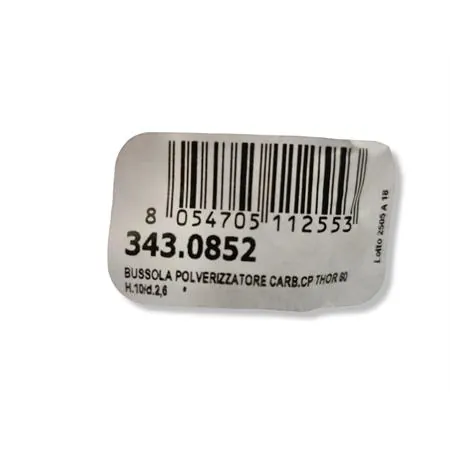 Bussola polv.carb.cp t.80 h.10/2,6, ricambio 3430852