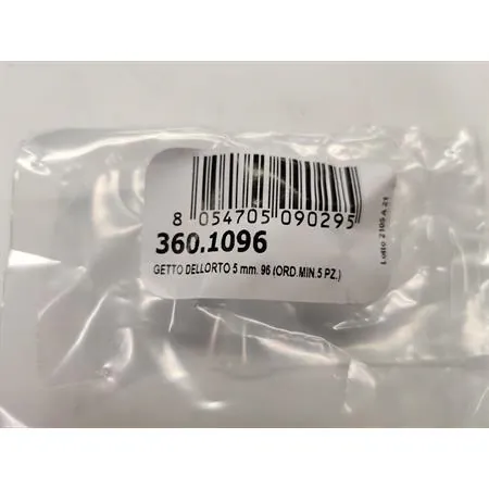 360.1096 Getto Dell'Orto 5 mm misura 96