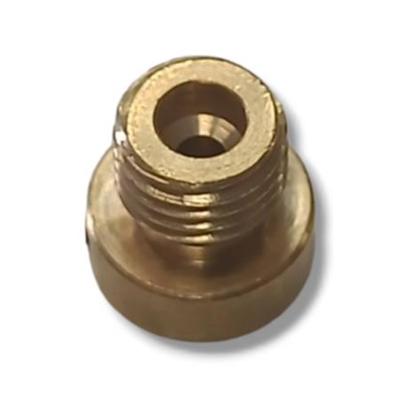 Getto massimo Polini per carburatore Dell'orto passo M6 con numero 74, ricambio 3621074