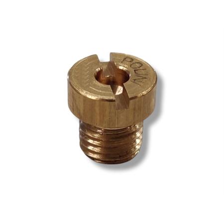 Getto massimo Polini per carburatore Dell'orto passo M6 con numero 106, ricambio 3621106
