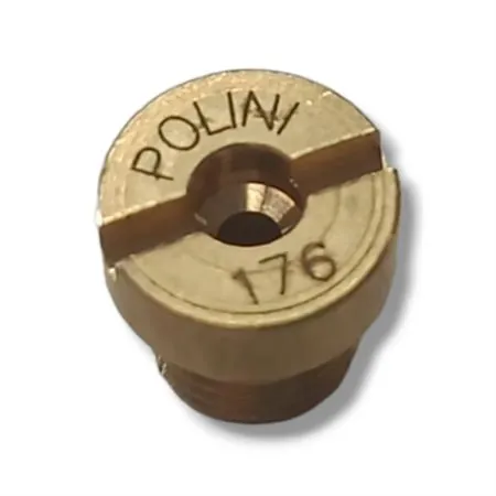 362.1176 Getto massimo Polini per carburatore Dell'orto passo M6 con numero 176