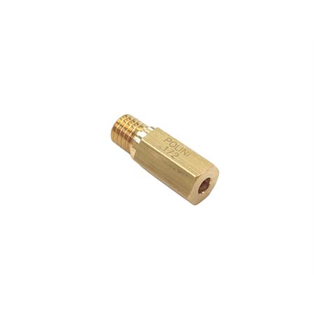 Getto massimo Polini per carburatori CP - Keihin - PWK con misura 172, ricambio 3701172