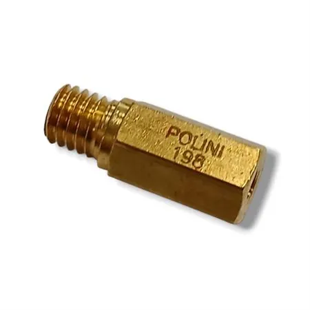 Getto massimo Polini per carburatore CP, KEIHIN, e PWK con numero 198, ricambio 3701198