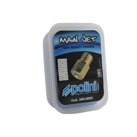 Kit 10 getti massimo mikuni dal 80 al 12 (Polini), ricambio 3800002