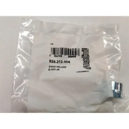 928.310.004 Dado volano Polini per accensione rotore diametro 12 x 1,25 mm e albero motore cono 20 mm