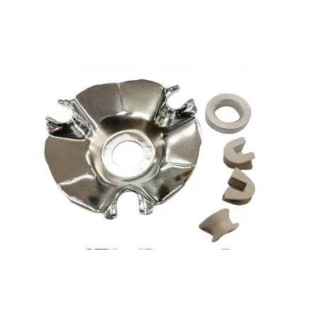 952.051 Piattello guidarulli con tasselli maggiorati e ricambio al variatore Polini 241727 scooter motore Minarelli 50 cc