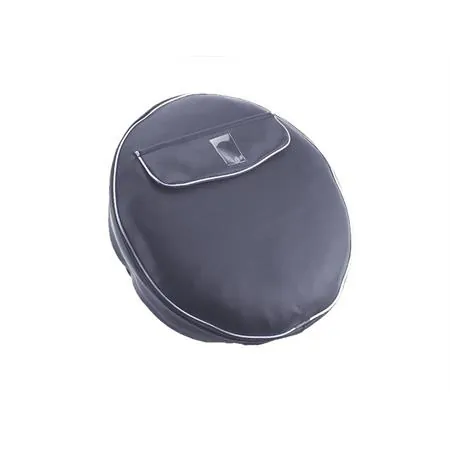 Copriruota Vespa 10 pollici similpelle blu notte (Ricambi Vespa old), ricambio 010SPCVBLU10