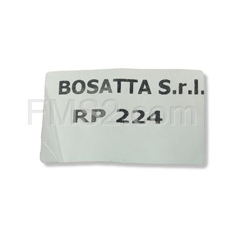 Gemma fanale posteriore Bosatta per Piaggio Vespa PK50S in plastica di colore rossa, ricambio 034RP224