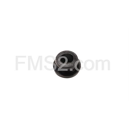 Gommino piccolo di colore nero per passaggio gancio esterno fissaggio cofani laterali vespa old model e PX 1° serie (RICAMBI VESPA OLD), ricambio 04204902