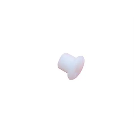 Boccola in nylon bianco per cerniera sportello laterale Vespa 50-125 Primavera-125 ET3