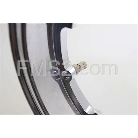 Cerchio ruota tubeless in alluminio cromato per Piaggio Vespa 10 pollici, ricambio 4555654