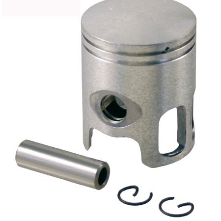Pistone RMS completo di fasce, spinotto e seeger con diametro 40 mm per scooter con motore minarelli aria e liquido, ricambio 100090031