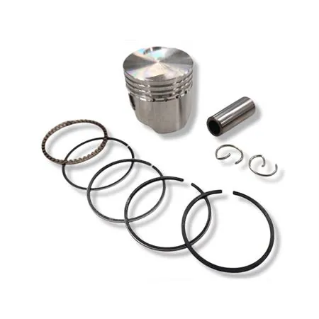 Pistone completo RMS per scooter Piaggio 50 cc 4 tempi con diametro 39 mm e spinotto 12 mm, ricambio 100090101