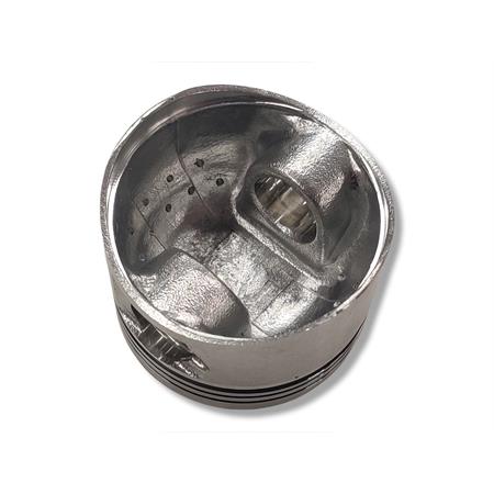 Pistone completo RMS per maxi scooter Kymco 125 cc 4 tempi con diametro 52,4 mm, ricambio 100090390