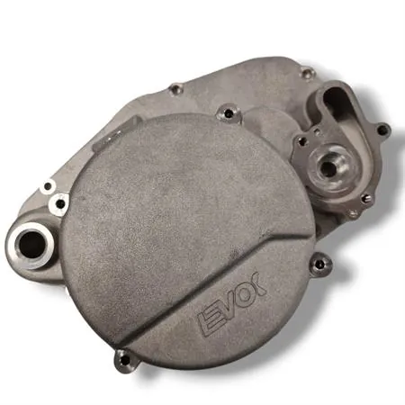 Coperchio frizione EVOK Racing con coperchio scomponibile per cambio dischi frizione motori Minarelli AM6 tutte le versioni con e senza avviamento a pedivella, ricambio 100170020