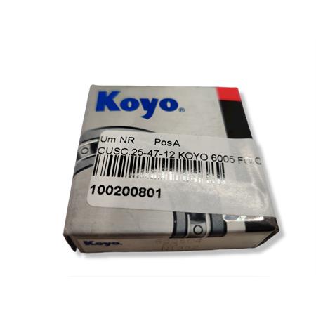 Cusc.25-47-12 koyo 6005 fg c4, ricambio 100200801