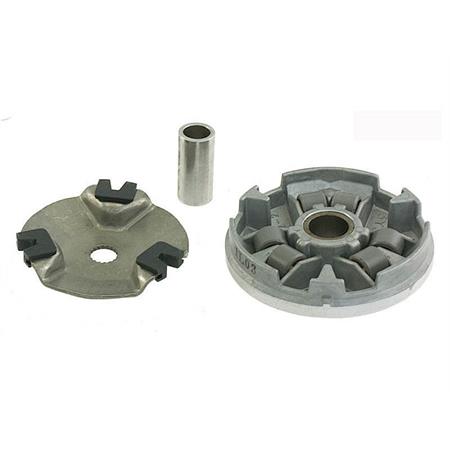 Variatore semipuleggia motrice mobile RMS per scooter 50 con motore Minarelli orizzontale a liquido nuova versione, completo di rulli, bocco, ricambio 100320220