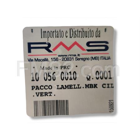 Valvola pacco lamellare RMS tipo originale per MBK Booster bws con lamelle in acciao spessore 0,15 mm, ricambio 100560010