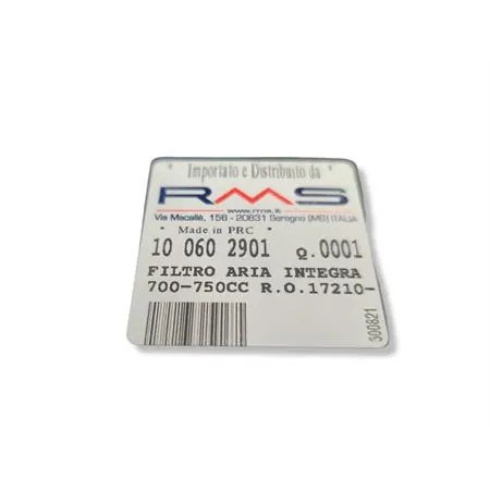 Filtro aria integra 700-750cc, ricambio 100602901