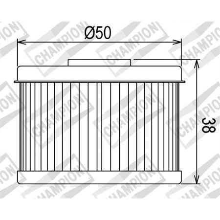 Filtro olio COF013 Honda Enduro 4t, ricambio 100609195