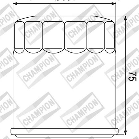 Filtro olio cof056 ktm 620-625, ricambio 100609665
