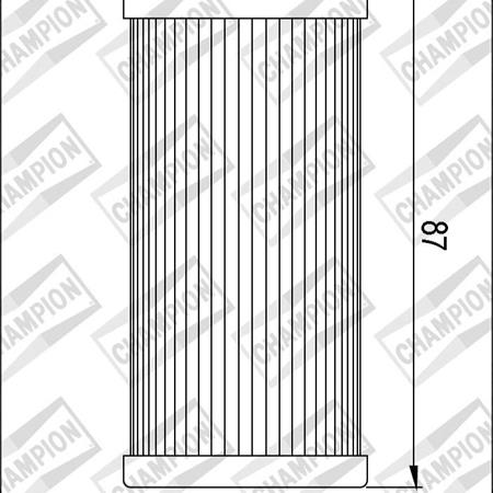 Filtro olio motore Champion COF511 per maxi moto BMW G450X, Husqvarna, Sherco, ricambio 100609785