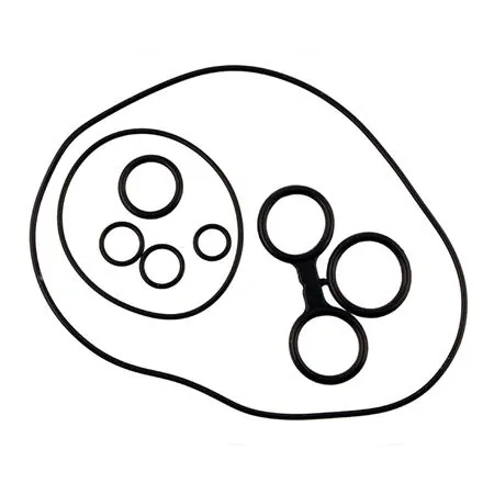 Kit anelli o-ring per motore Piaggio vespa serie px 125 - 150 - 200 composto da 7 pezzi, ricambio 100709030