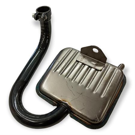Marmitta vespa gl-sprint 150cc, ricambio 100751020
