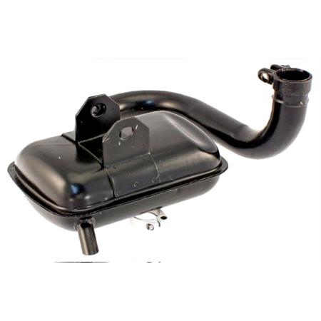 Marmitta RMS tipo originale per Piaggio Vespa PX 125 e 150 cc tutte le versioni euro 0 e euro 1, ricambio 100751040