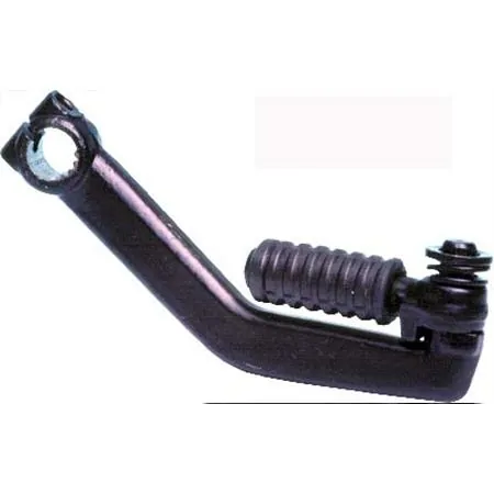 121530040 Pedale messa in moto RMS in metallo di colore nero per scooter e maxi scooter con motore Piaggio Gilera 2t - sim. 286214