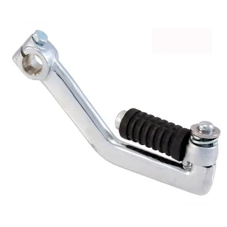121530041 Pedale leva messa in moto RMS in metallo cromato argento per scooter e maxi scooter con motore Piaggio Gilera 2t