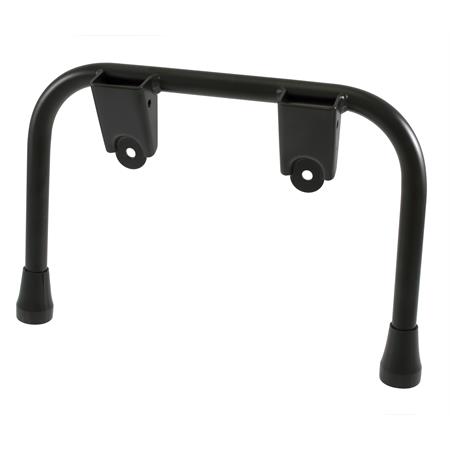 Cavalletto centrale RMS completo di piedini in gomma e di colore nero per Piaggio vespa pk 50 e 125 cc, ricambio 121610670