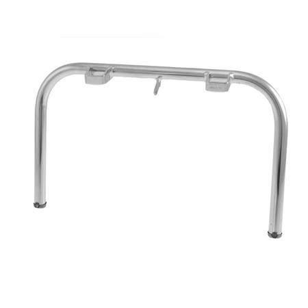 Cavalletto centrale zincato RMS senza gommini per Piaggio Vespa 150 gl prodotte dal 1961 al 1963- rif.originale 054140, ricambio 121610810