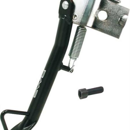 Cavalletto laterale RMS di colore nero per scooter 50 MBK Booster dal 2004 in poi - Yamaha BW'S  dal 2004 in poi, ricambio 121630320
