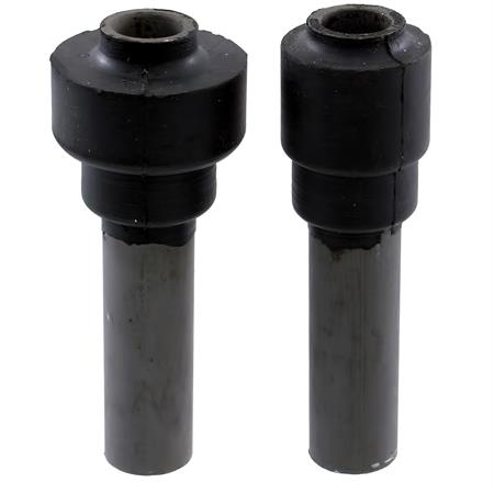 Coppia silentblock RMS per traversa motore Piaggio Vespa PX 125 e 150 fino alla serie arcobaleno, Vespa Sprint, GL, Sprint Veloce, ricambio 121830873