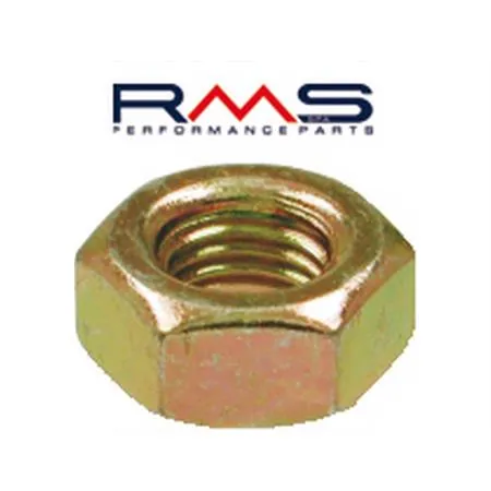 121850220 Dado chiusura variatore e volano Minarelli  passo M 10x1,25 mm (RMS)
