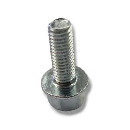 121856050 Vite bullone flangiata RMS per fissaggio marmitta al cilindro degli scooter con motore Minarelli verticale ed orizzontale aria e liquido, filetto mm6x1