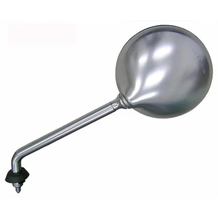 Specchietto retrovisore sinistro RMS per maxi scooter Piaggio Vespa gt-gts 125-250 cromato, ricambio 122760460