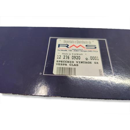 Specchio vintage sx vespa, ricambio 122760920