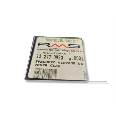Specchio vintage dx vespa, ricambio 122770920
