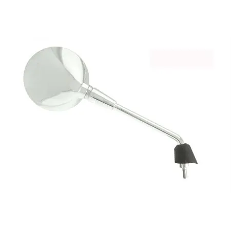 Specchio RMS omologato con attacco destro con calotta cromata e filetto M8 x 1,25 mm per scooter Piaggio Vespa Primavera 50, 125 e 150 cc 2 e 4 tempi, ricambio 122771200