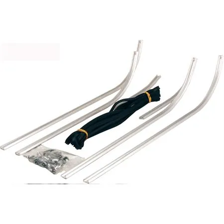 Strisce pedana RMS in alluminio e gomma completa di puntalini e rivetti per il montaggio sulla Vespa 50 Special-125 Primavera-125 ET3, ricambio 142660030
