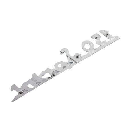 Targhetta 150 sprint in alluminio per Vespa, ricambio 142720270