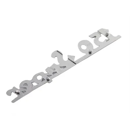 142720280 Targhetta 150 super in alluminio per Vespa