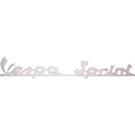 142720300 Targhetta Vespa sprint in alluminio per Vespa