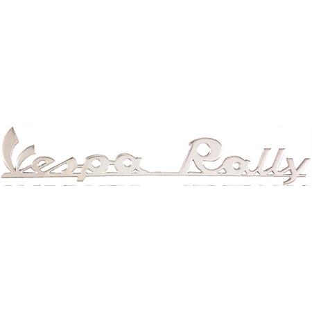 Targhetta Vespa rally in alluminio per Vespa, ricambio 142720320