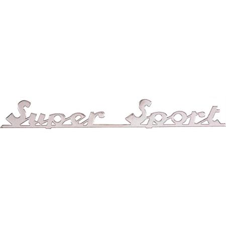 Targhetta super sport in alluminio per Vespa, ricambio 142720370