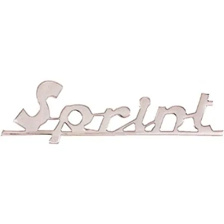 142720380 Scritta in alluminio per Vespa (RMS, Kenda, Duro)