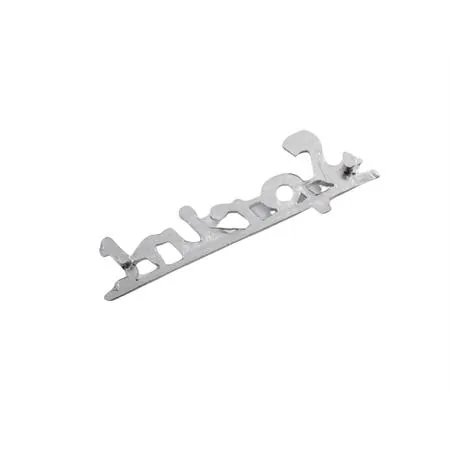 142720380 Scritta in alluminio per Vespa (RMS, Kenda, Duro)